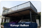 Kanopi Balkon dan Teras Skytecho