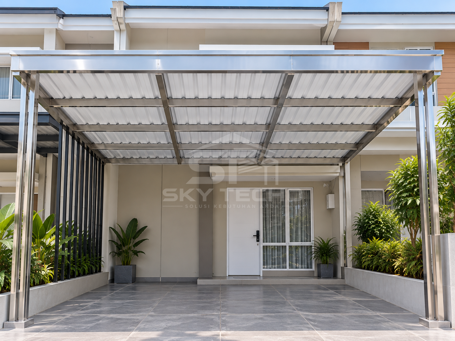 Kanopi Stainless Skytecho Gunung Sindur Bogor